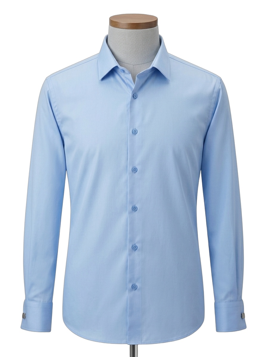 Sky Blue Formal Dress Shirt